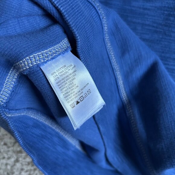 Tommy Bahama Mens L Preppy Casual Crewneck Long Sleeve Sweatshirt Blue - Picture 5 of 8